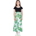 Leaves-37 Kids  Flared Maxi Skirt View1