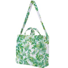 Leaves-37 Square Shoulder Tote Bag by nateshop