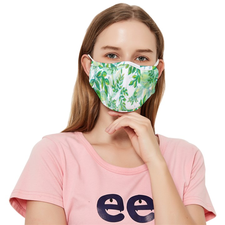 Leaves-37 Fitted Cloth Face Mask (Adult)