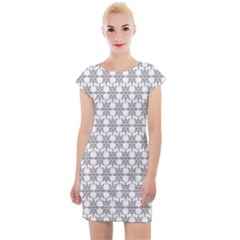 Ornamental 01 Cap Sleeve Bodycon Dress by nateshop