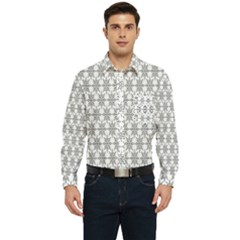 Ornamental 01 Men s Long Sleeve Pocket Shirt  by nateshop