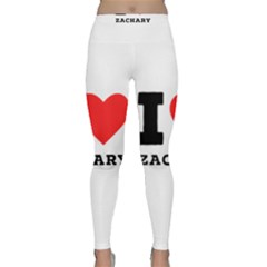 I Love Zachary Classic Yoga Leggings by ilovewhateva