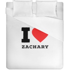 I Love Zachary Duvet Cover (california King Size) by ilovewhateva