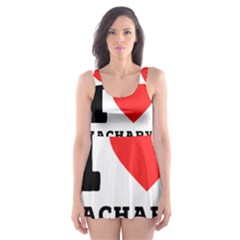 I Love Zachary Skater Dress Swimsuit by ilovewhateva