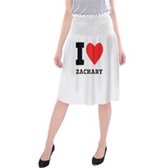 I Love Zachary Midi Beach Skirt by ilovewhateva