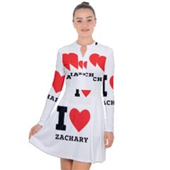 I Love Zachary Long Sleeve Panel Dress by ilovewhateva