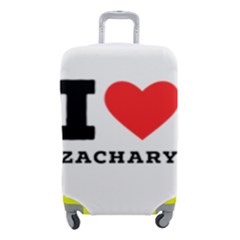 I Love Zachary Luggage Cover (small) by ilovewhateva