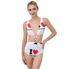 I Love Zachary Tied Up Two Piece Swimsuit by ilovewhateva