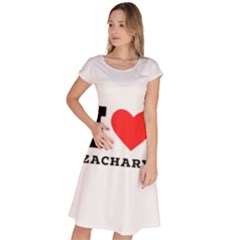 I Love Zachary Classic Short Sleeve Dress by ilovewhateva