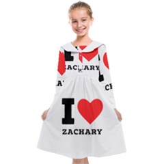 I Love Zachary Kids  Midi Sailor Dress by ilovewhateva