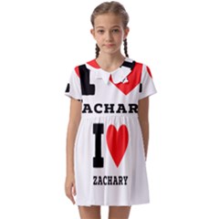 I Love Zachary Kids  Asymmetric Collar Dress by ilovewhateva