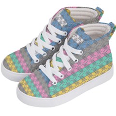 Ornamental 02 Kids  Hi-top Skate Sneakers by nateshop