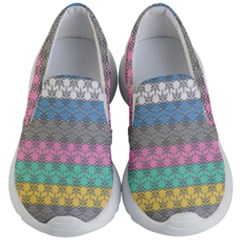 Ornamental 02 Kids Lightweight Slip Ons by nateshop