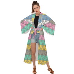 Ornamental 02 Maxi Kimono