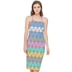 Ornamental 02 Bodycon Cross Back Summer Dress by nateshop