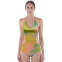 Paint-19 Cut-Out One Piece Swimsuit View1