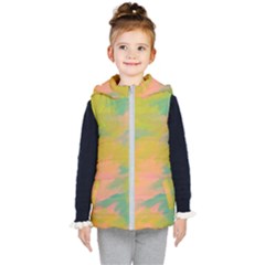 Paint-19 Kids  Hooded Puffer Vest by nateshop