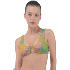 Paint-19 Ring Detail Bikini Top by nateshop