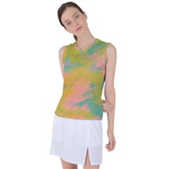 Paint-19 Women s Sleeveless Sports Top by nateshop