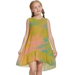 Paint-19 Kids  Frill Swing Dress by nateshop