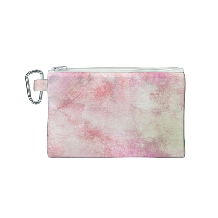 Pink-010 Canvas Cosmetic Bag (Small)