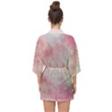 Pink-010 Half Sleeve Chiffon Kimono View2