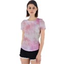 Pink-010 Back Cut Out Sport Tee View1