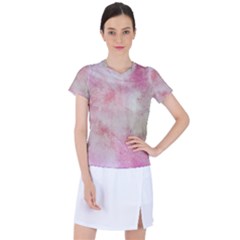 Pink-010 Women s Sports Top by nateshop