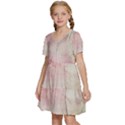 Pink-010 Kids  Short Sleeve Tiered Mini Dress View2