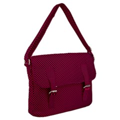 Red Buckle Messenger Bag by nateshop