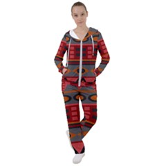 Red-011 Women s Tracksuit by nateshop