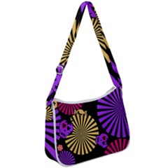 Seamless-102 Zip Up Shoulder Bag by nateshop