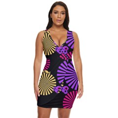 Seamless-102 Draped Bodycon Dress by nateshop