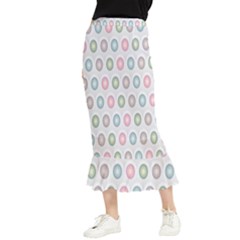 Seamless-pattern-108 Maxi Fishtail Chiffon Skirt