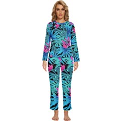 Sheets-34 Womens  Long Sleeve Lightweight Pajamas Set by nateshop