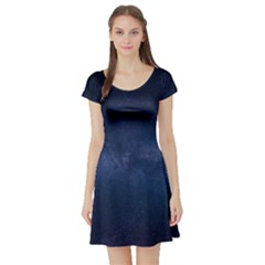 Space-01 Short Sleeve Skater Dress by nateshop