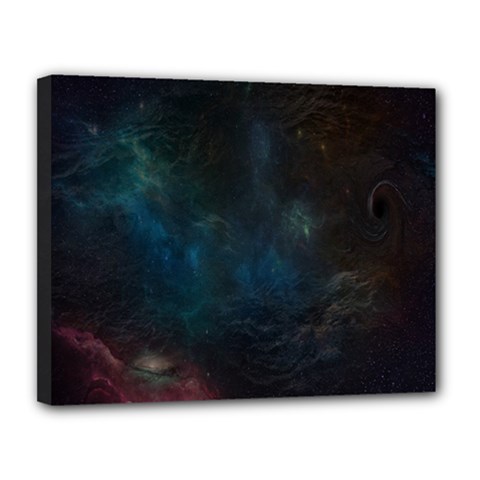 Space-02 Canvas 14  X 11  (stretched) by nateshop