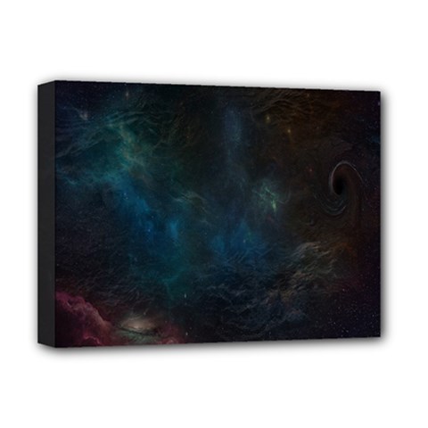 Space-02 Deluxe Canvas 16  X 12  (stretched)  by nateshop