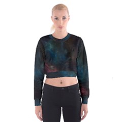 Space-02 Cropped Sweatshirt by nateshop