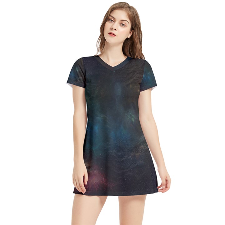 Space-02 Women s Sports Skirt