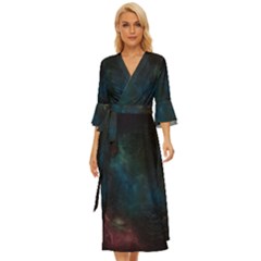 Space-02 Midsummer Wrap Dress by nateshop