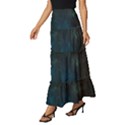 Space-02 Tiered Ruffle Maxi Skirt View2