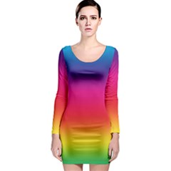 Spectrum Long Sleeve Bodycon Dress