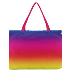 Spectrum Zipper Medium Tote Bag by nateshop