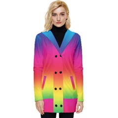 Spectrum Button Up Hooded Coat 