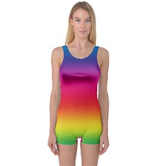 Spectrum One Piece Boyleg Swimsuit by nateshop