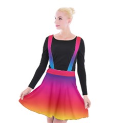 Spectrum Suspender Skater Skirt by nateshop