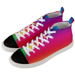 Spectrum Men s Mid-top Canvas Sneakers by nateshop