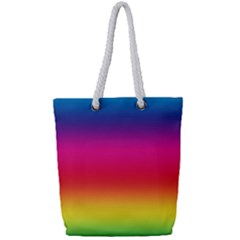 Spectrum Full Print Rope Handle Tote (small) by nateshop