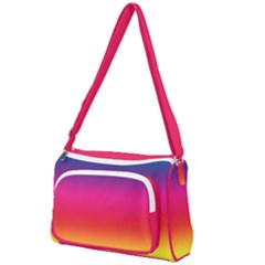 Spectrum Front Pocket Crossbody Bag by nateshop